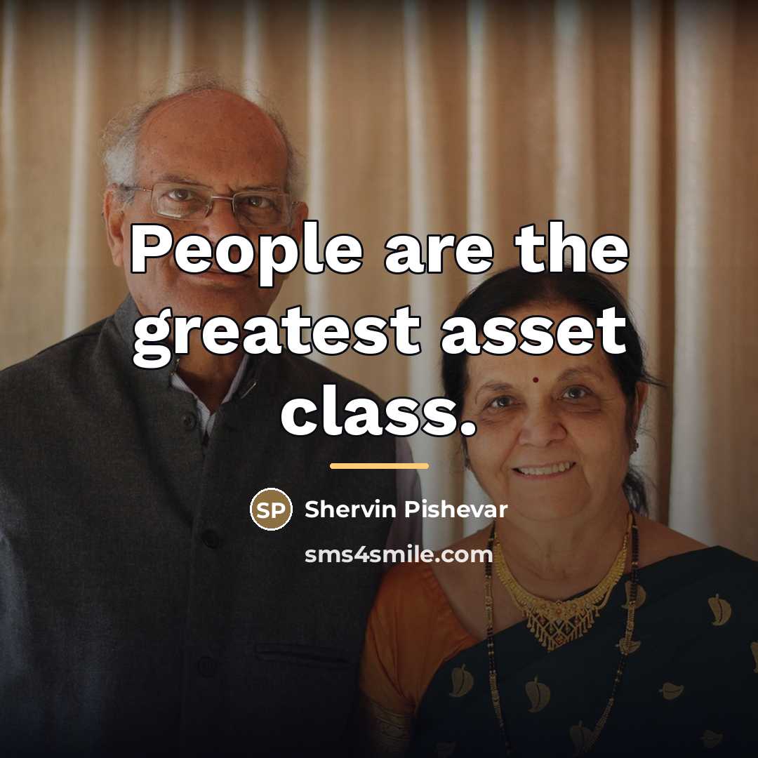 “People are the greatest asset class.…” quote by Shervin Pishevar