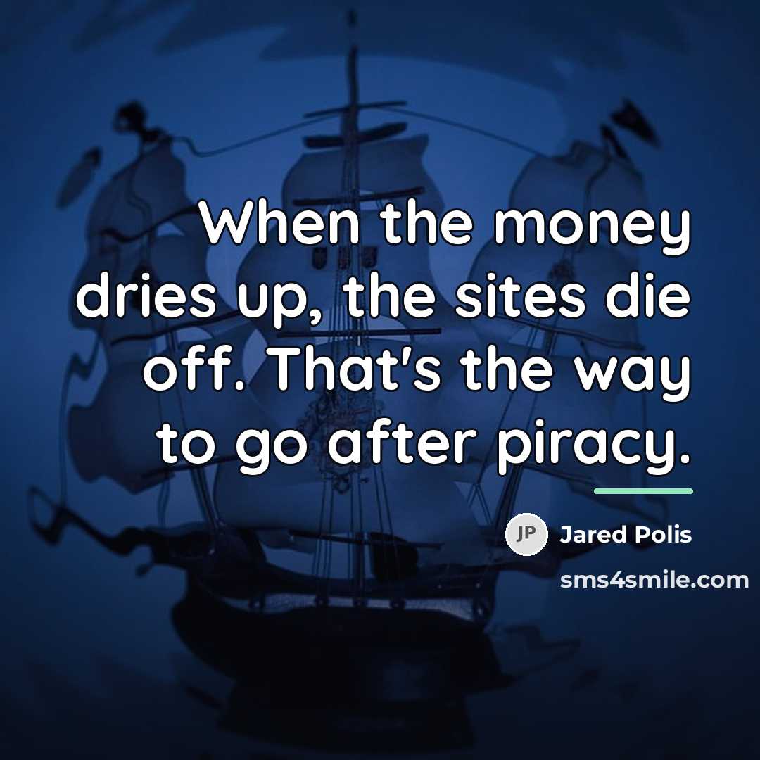 “When the money dries up, the sites die off. That's…” quote by Jared Polis