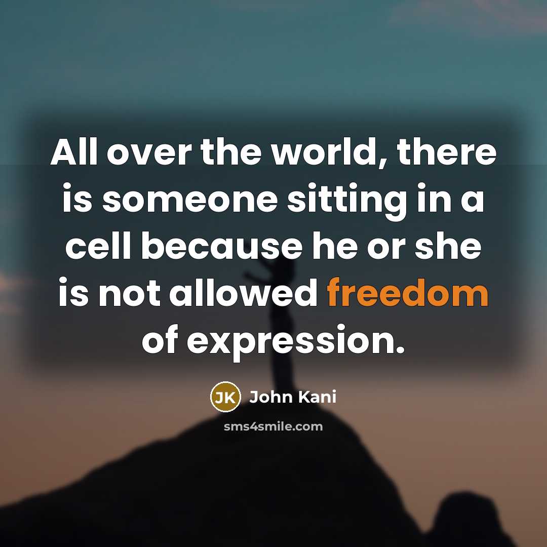 “All over the world, there is someone sitting in a…” quote by John Kani