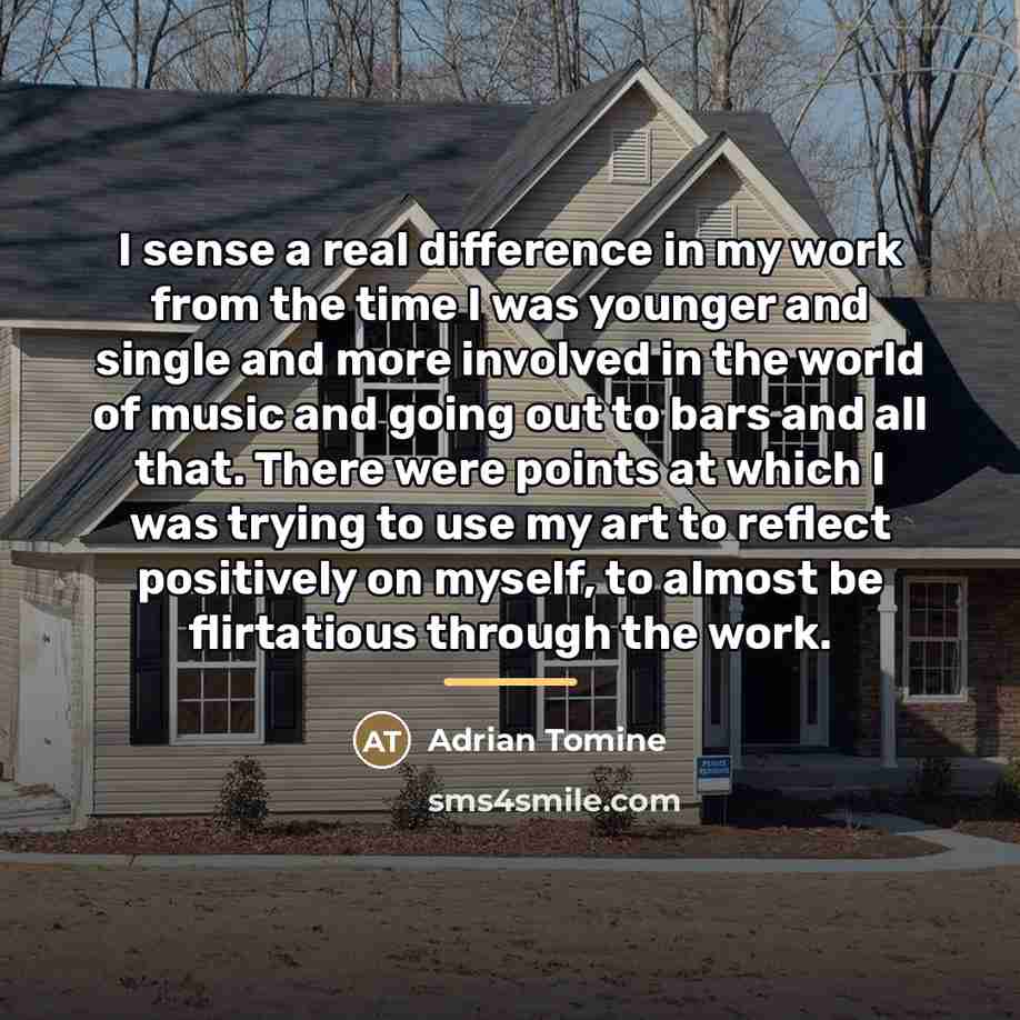 “I sense a real difference in my work from the…” quote by Adrian Tomine