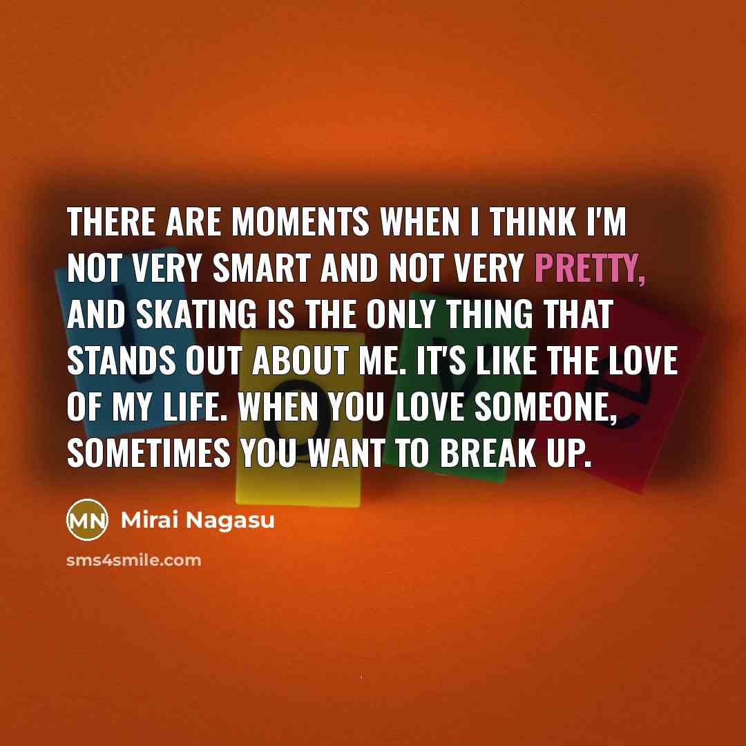 “There are moments when I think I'm not very smart…” quote by Mirai Nagasu
