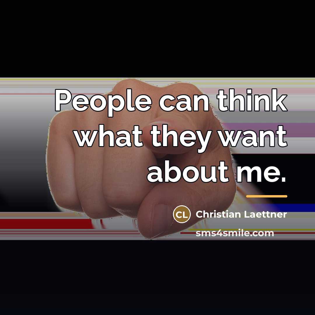 “People can think what they want about me.…” quote by Christian Laettner