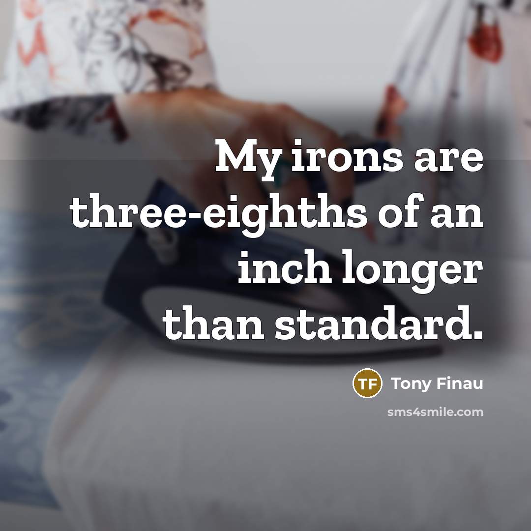 “My irons are three-eighths of an inch longer than standard.…” quote by Tony Finau