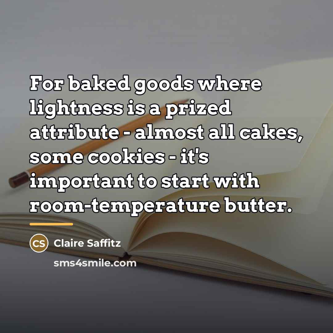 “For baked goods where lightness is a prized attribute -…” quote by Claire Saffitz