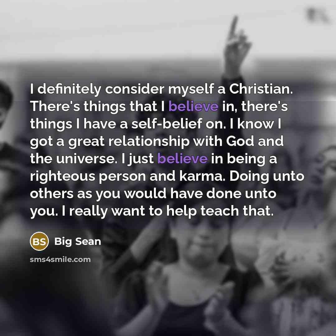 “I definitely consider myself a Christian. There's things that I…” quote by Big Sean