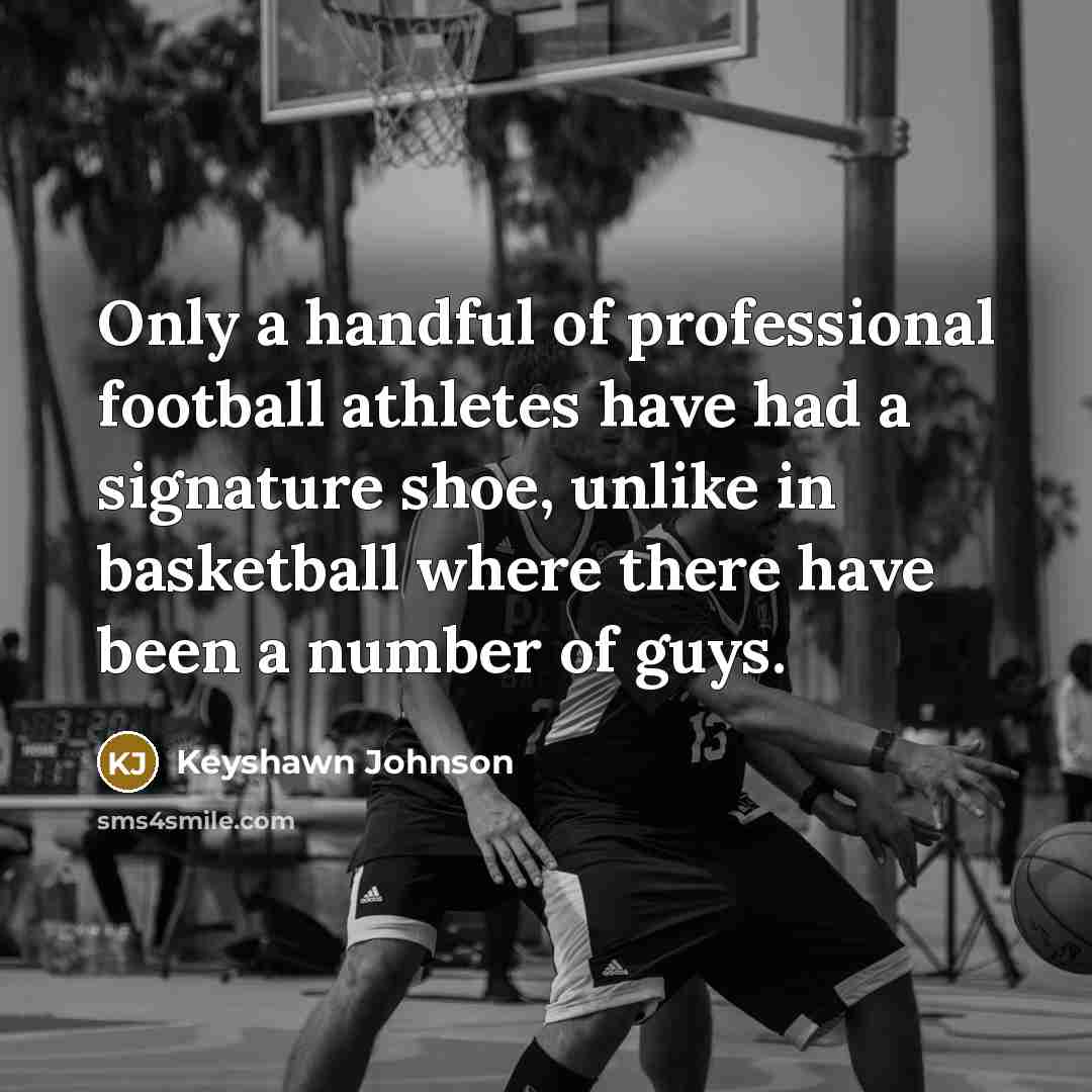 “Only a handful of professional football athletes have had a…” quote by Keyshawn Johnson