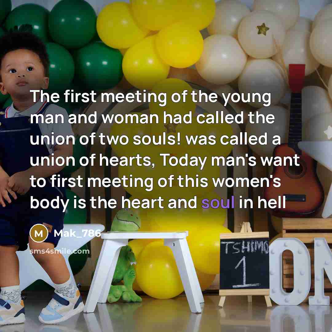 “The first meeting of the young man and woman had…” quote by Mak_786