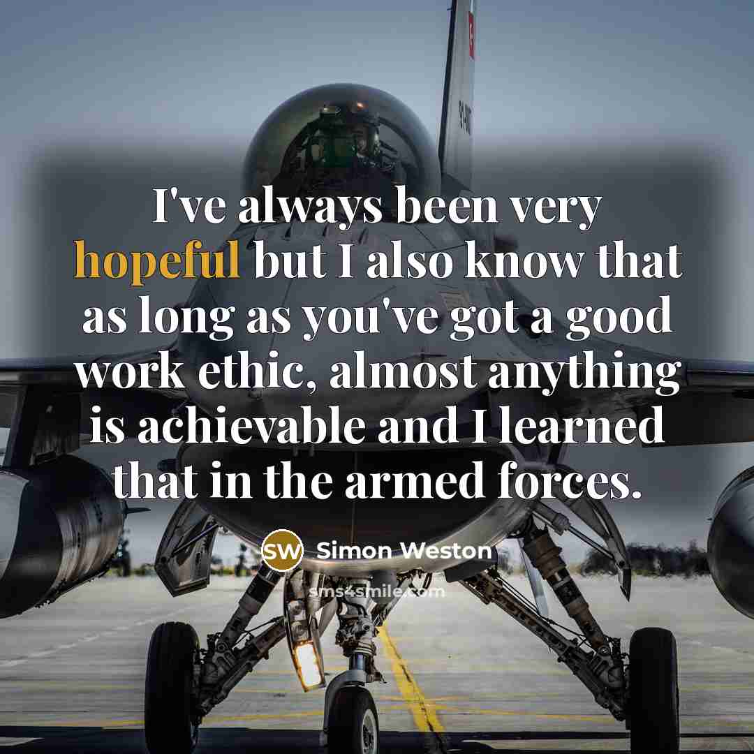 “I've always been very hopeful but I also know that…” quote by Simon Weston