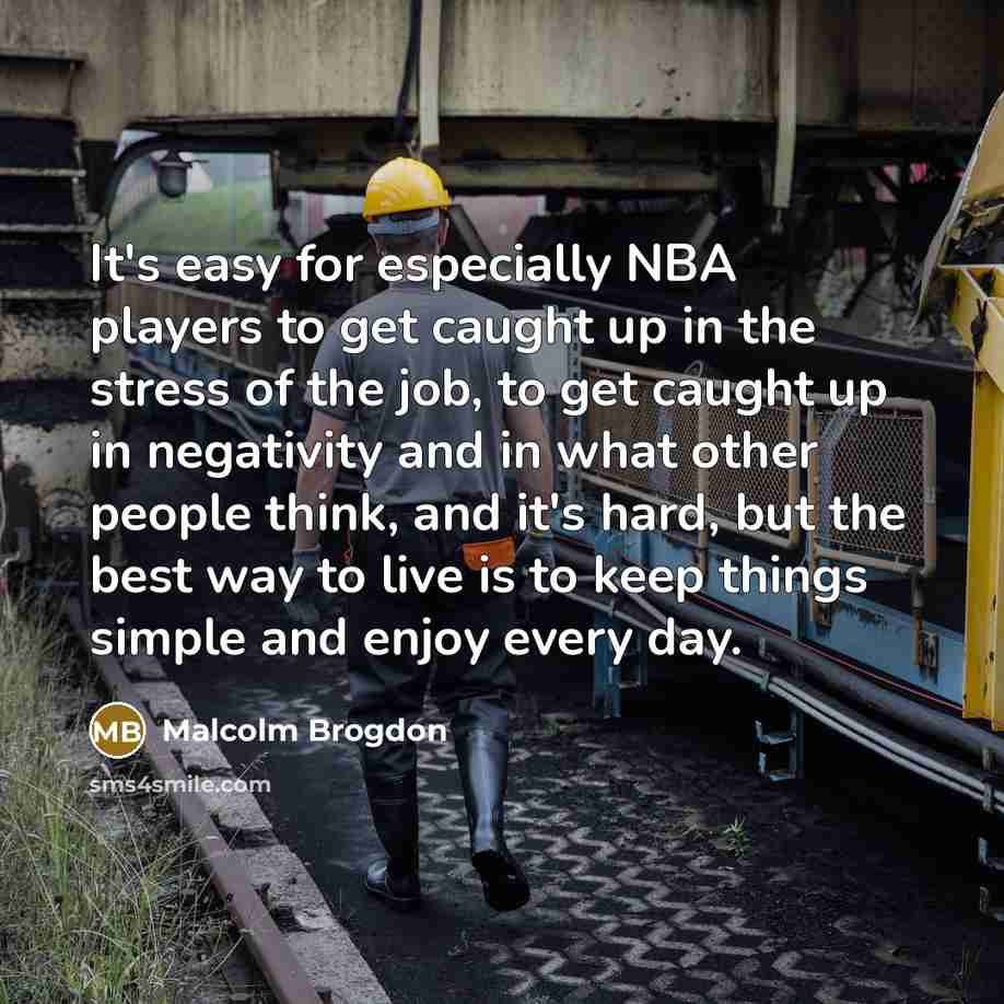 “It's easy for especially NBA players to get caught up…” quote by Malcolm Brogdon