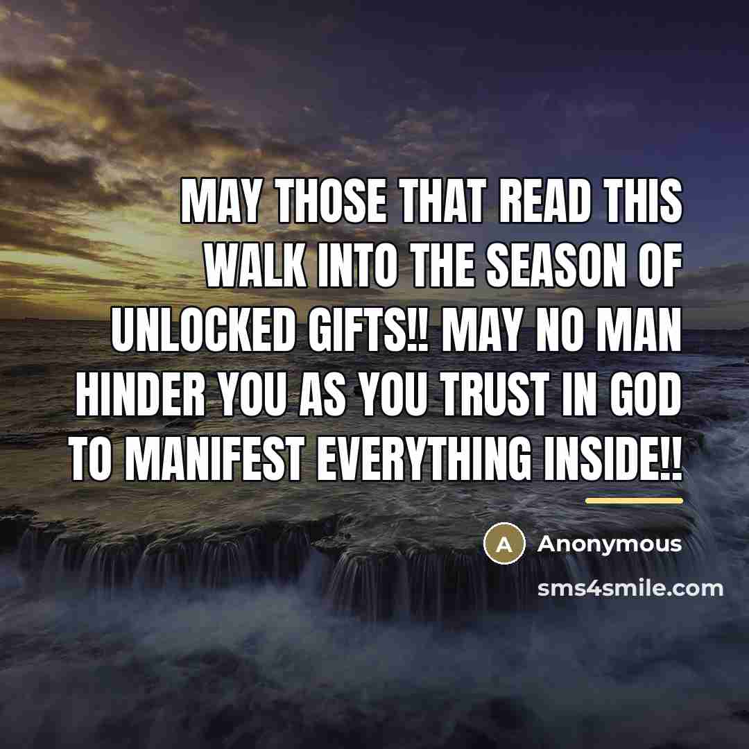 “May those that read this walk into the season of…” quote by Anonymous