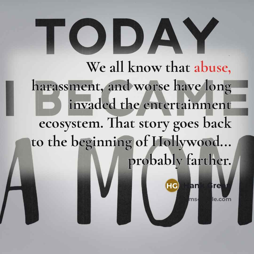 “We all know that abuse, harassment, and worse have long…” quote by Hank Green