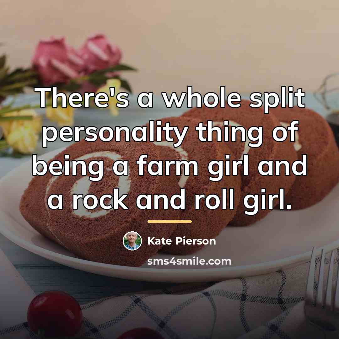 “There's a whole split personality thing of being a farm…” quote by Kate Pierson