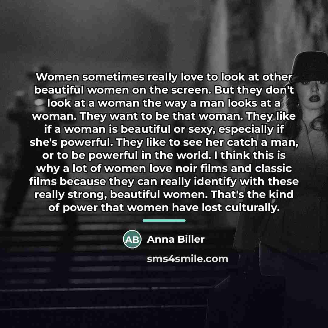 “Women sometimes really love to look at other beautiful women…” quote by Anna Biller