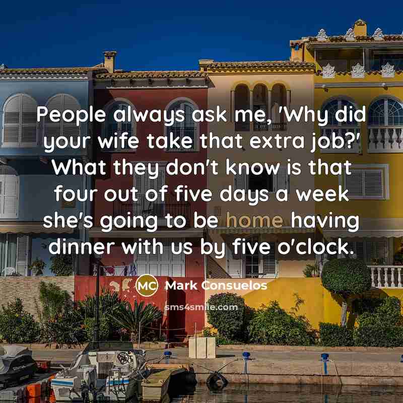 “People always ask me, 'Why did your wife take that…” quote by Mark Consuelos