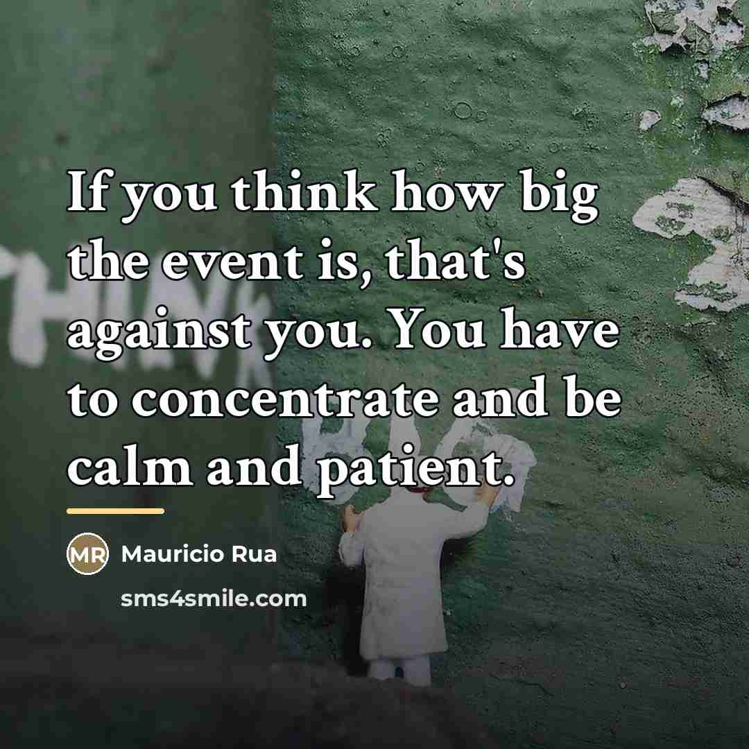 “If you think how big the event is, that's against…” quote by Mauricio Rua