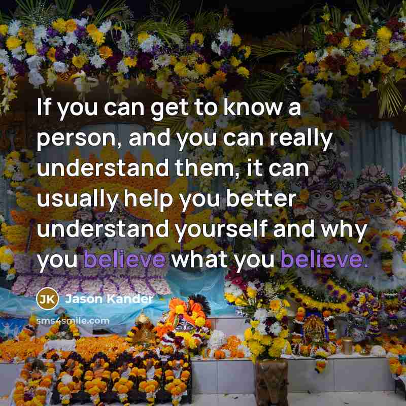 “If you can get to know a person, and you…” quote by Jason Kander