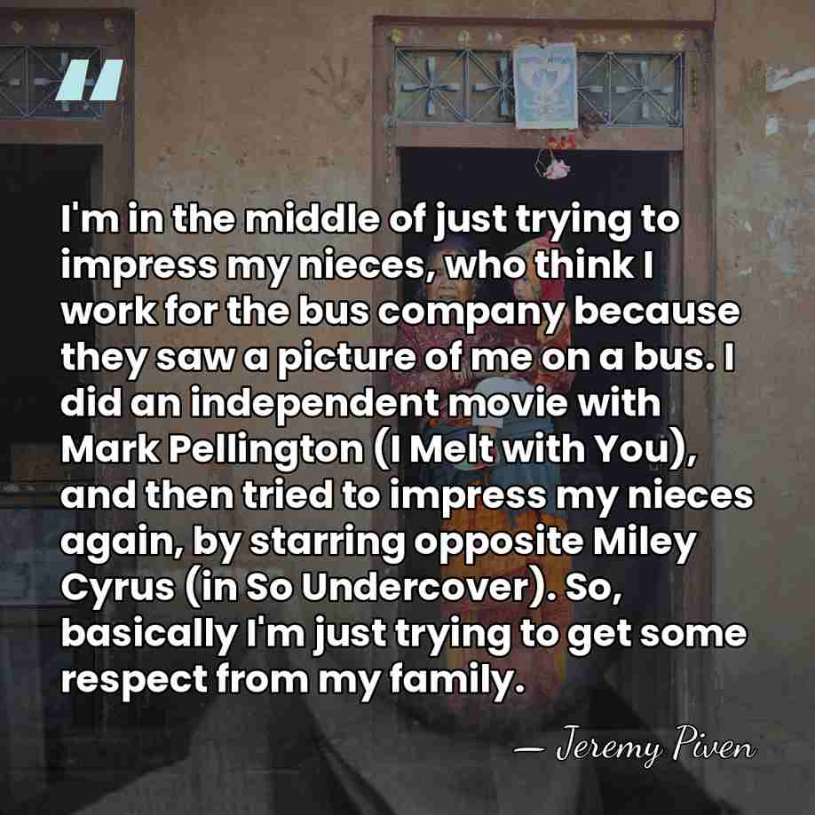 I'm in the middle of just trying to impress my nieces, who&hellip; - Jeremy Piven