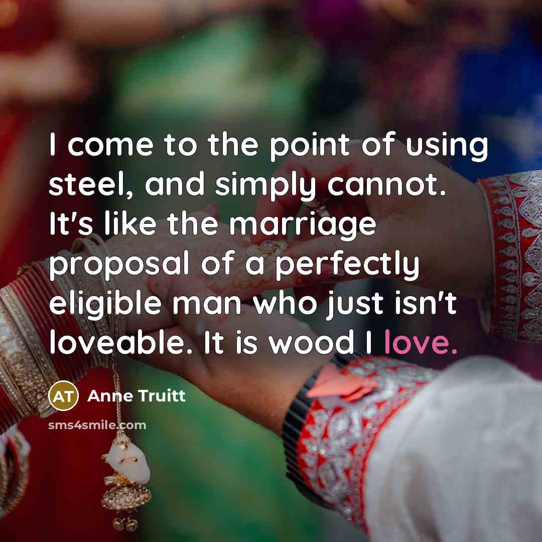 “I come to the point of using steel, and simply…” quote by Anne Truitt