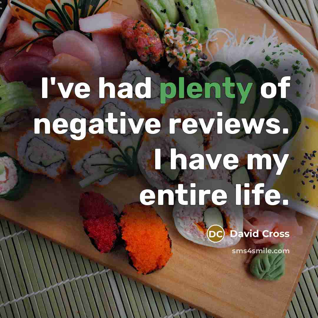“I've had plenty of negative reviews. I have my entire…” quote by David Cross