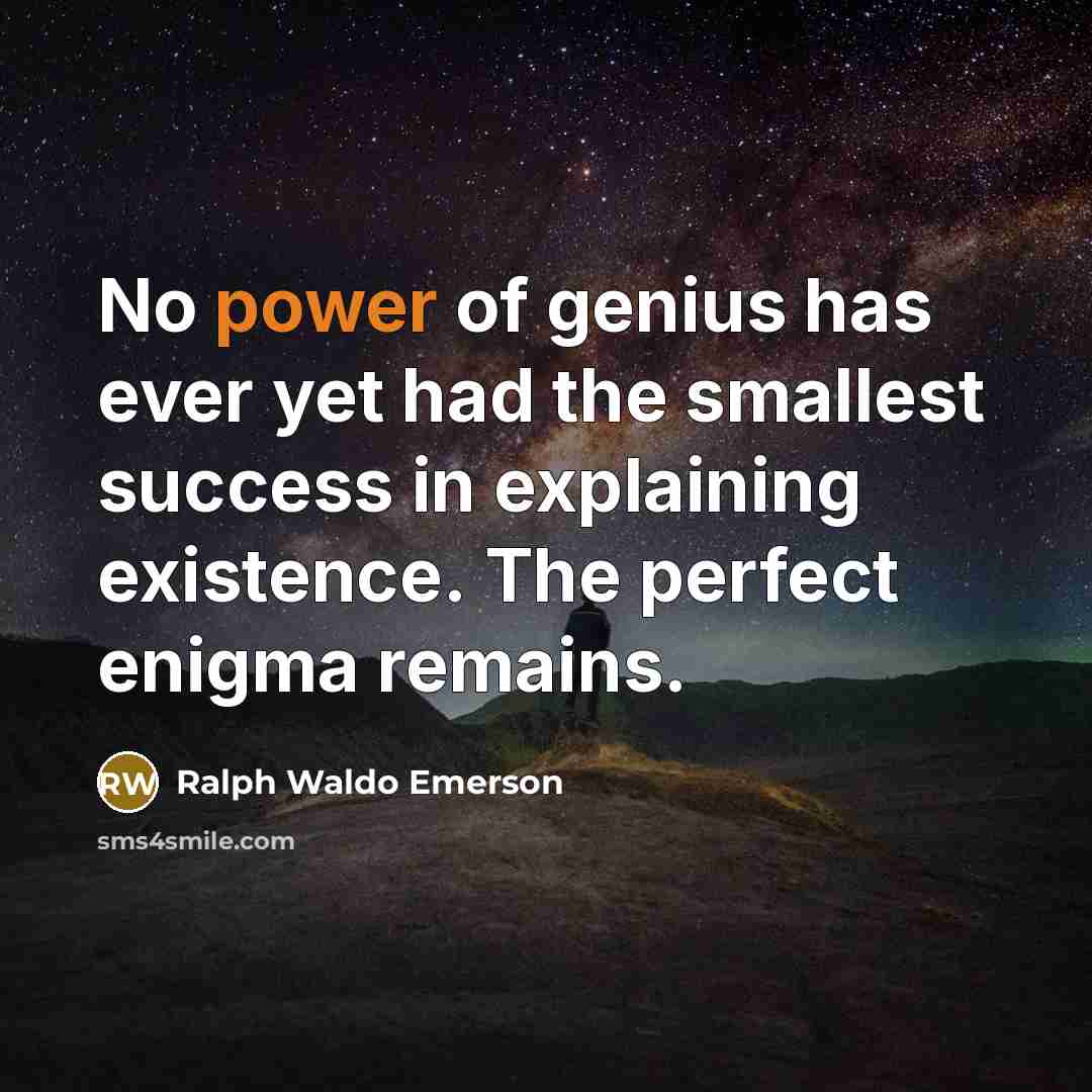“No power of genius has ever yet had the smallest…” quote by Ralph Waldo Emerson