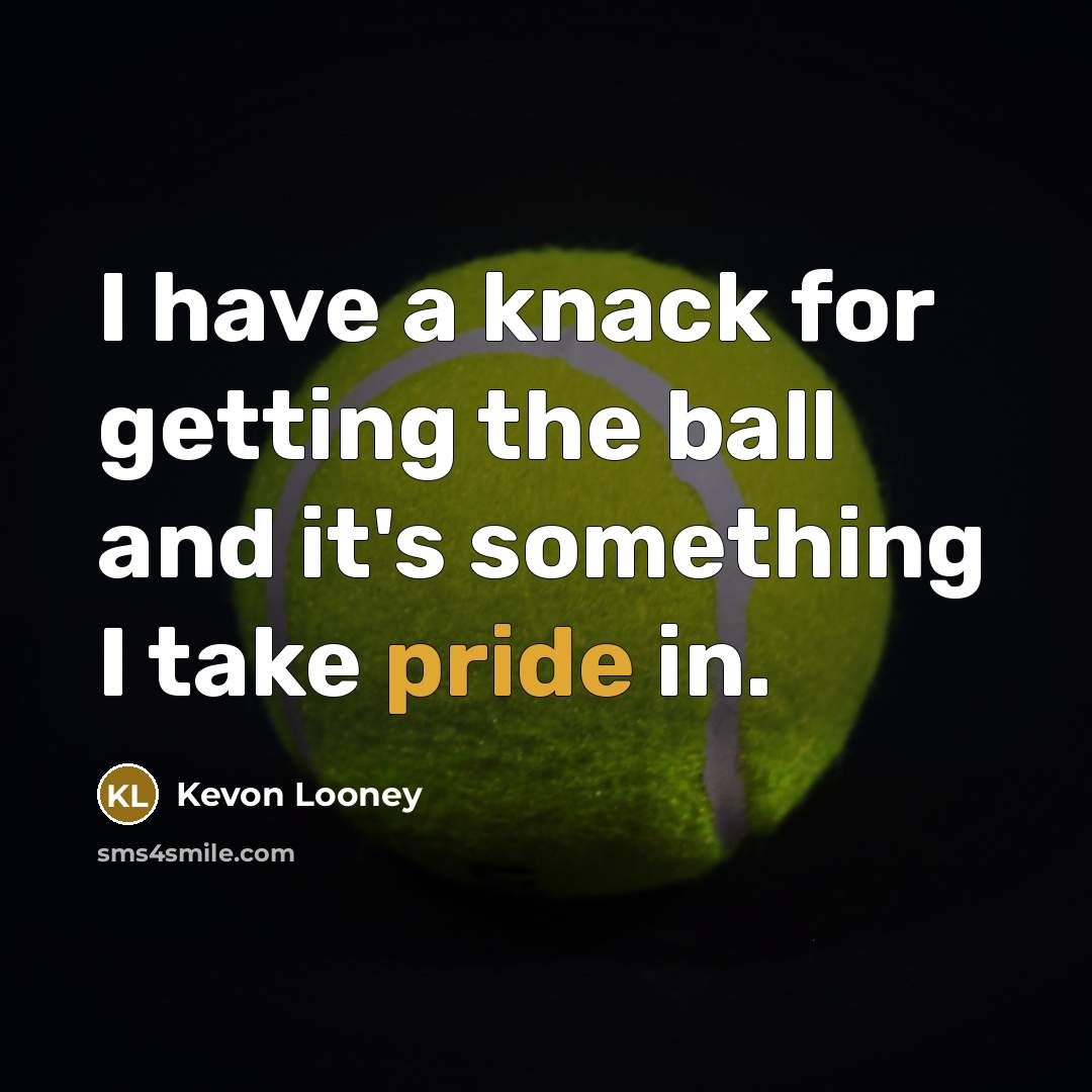 “I have a knack for getting the ball and it's…” quote by Kevon Looney