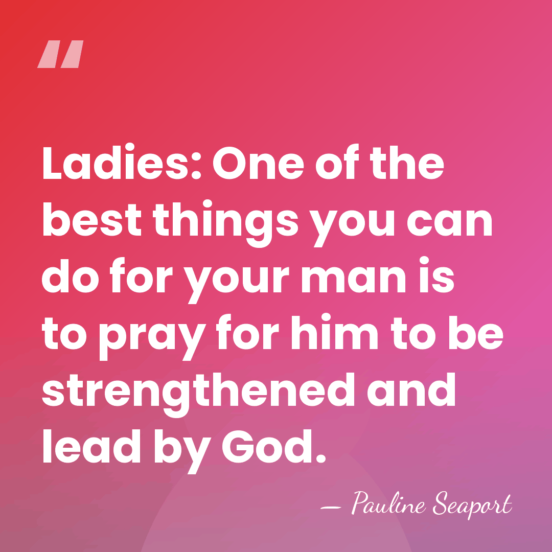 Ladies: One of the best things you can do for your man&hellip; - Pauline Seaport