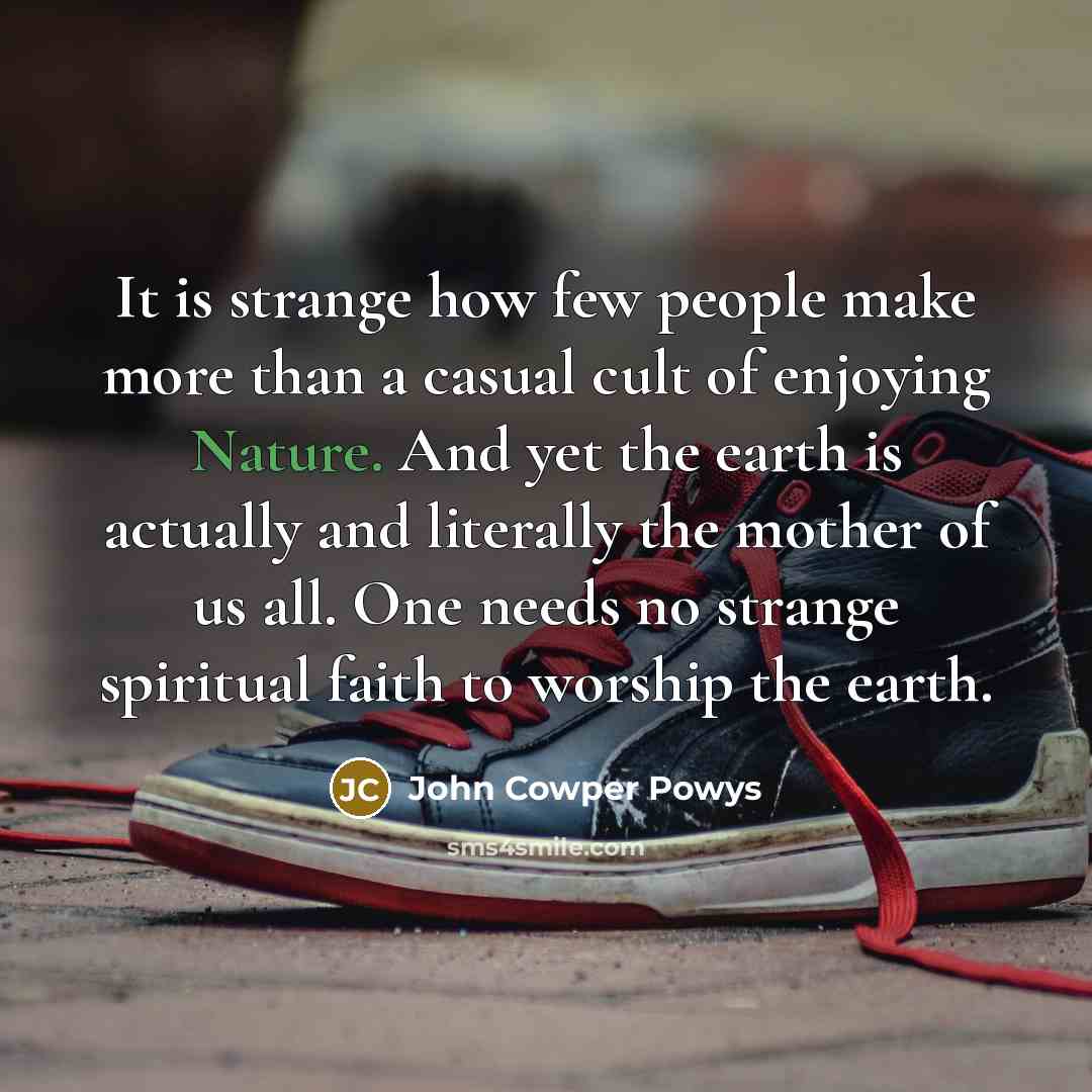 “It is strange how few people make more than a…” quote by John Cowper Powys