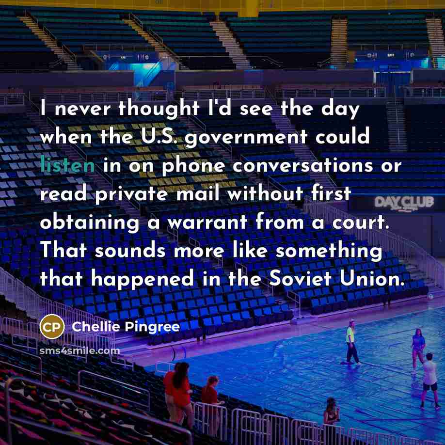 “I never thought I'd see the day when the U.S.…” quote by Chellie Pingree