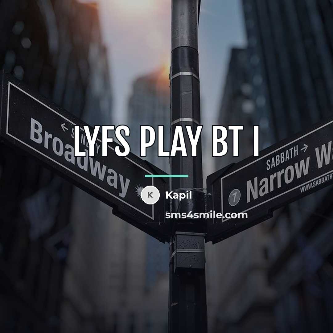 “Lyfs play bt i…” quote by Kapil