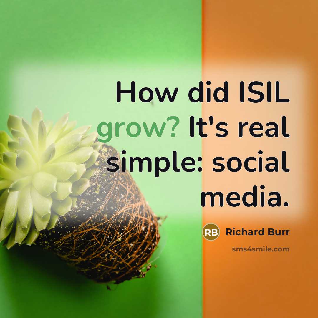 “How did ISIL grow? It's real simple: social media.…” quote by Richard Burr