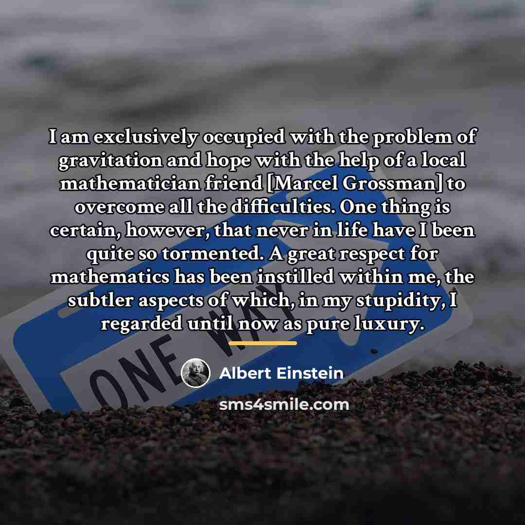 “I am exclusively occupied with the problem of gravitation and…” quote by Albert Einstein