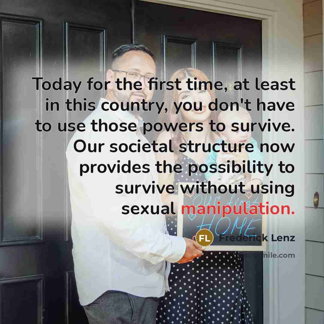“Today for the first time, at least in this country,…” quote by Frederick Lenz