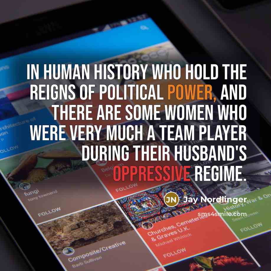 “In human history who hold the reigns of political power,…” quote by Jay Nordlinger