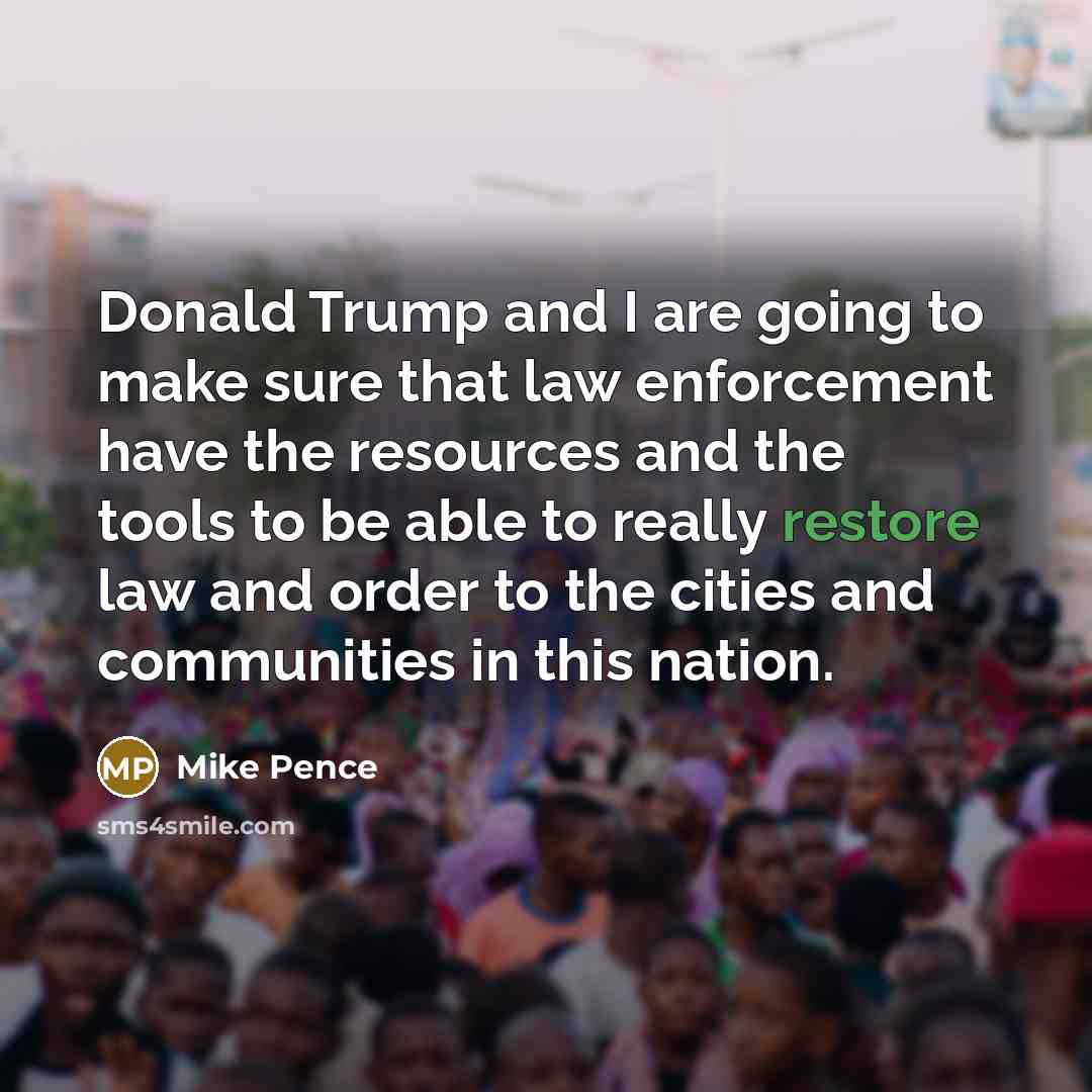 “Donald Trump and I are going to make sure that…” quote by Mike Pence