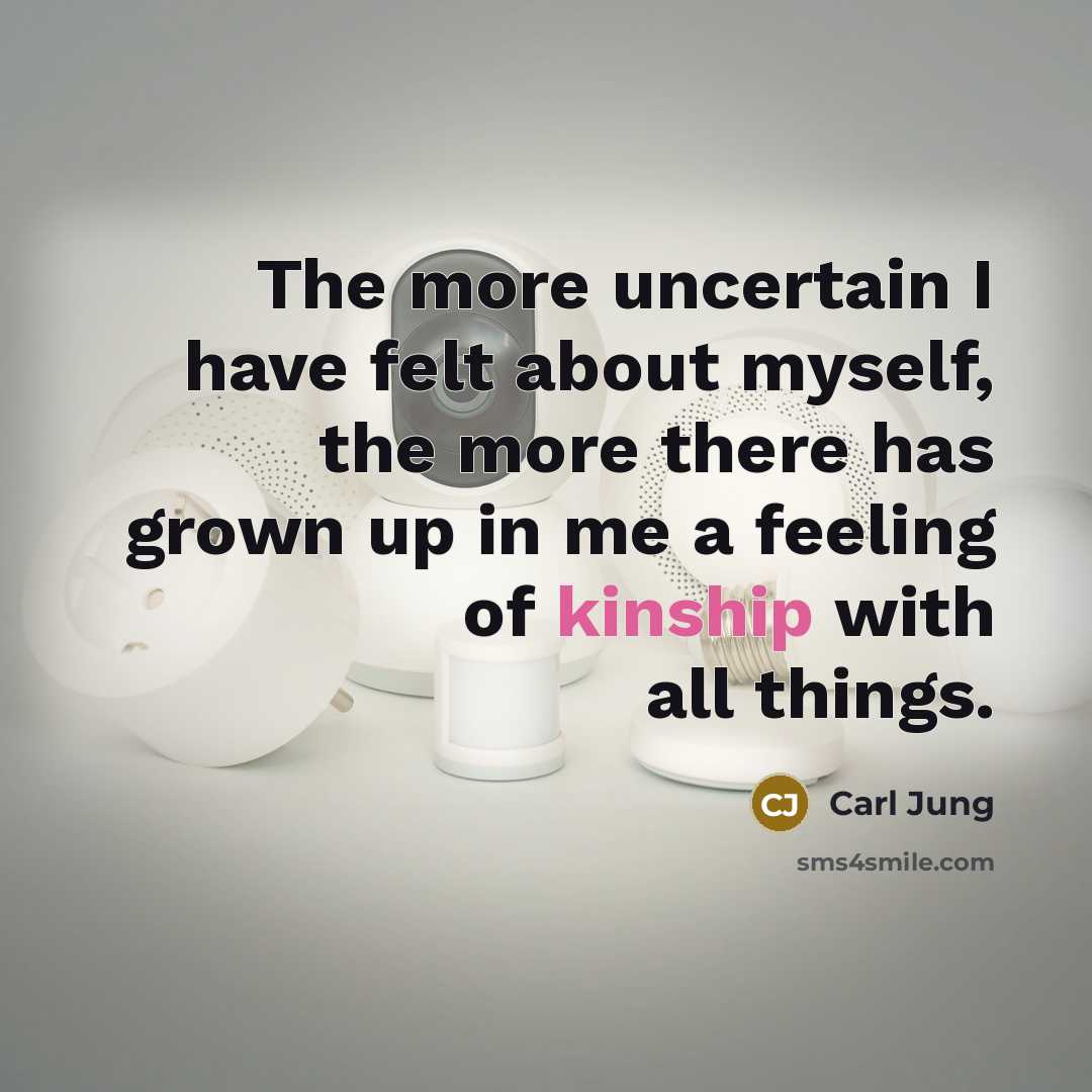 “The more uncertain I have felt about myself, the more…” quote by Carl Jung