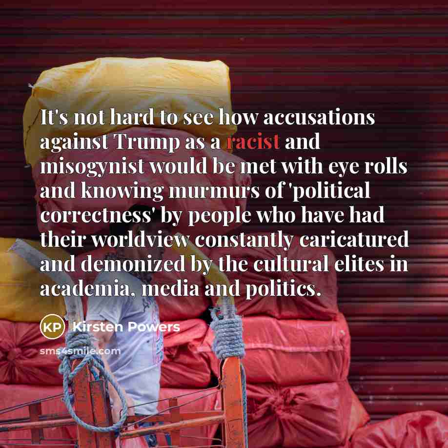 “It's not hard to see how accusations against Trump as…” quote by Kirsten Powers
