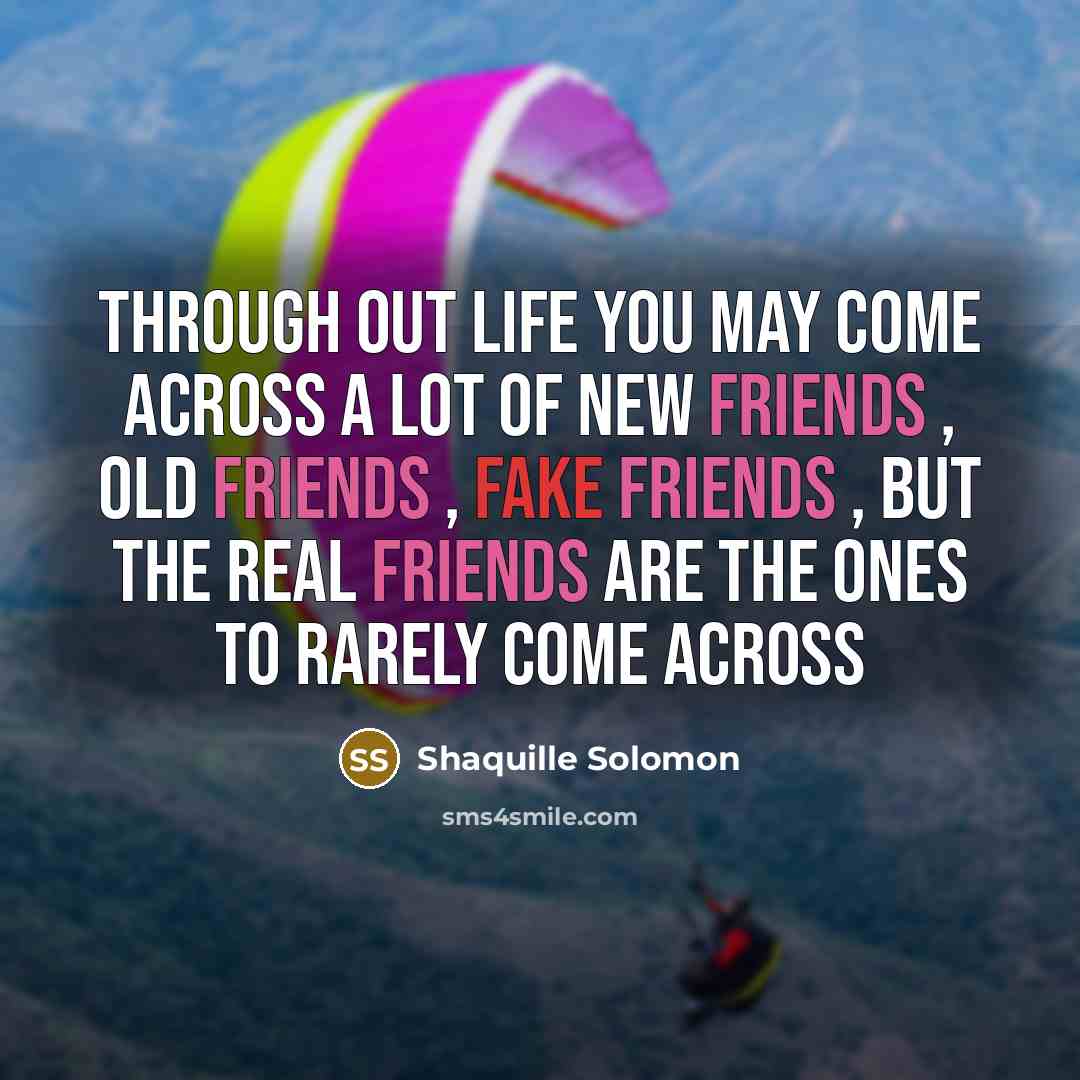 “Through out Life you may come across A lot of…” quote by Shaquille Solomon