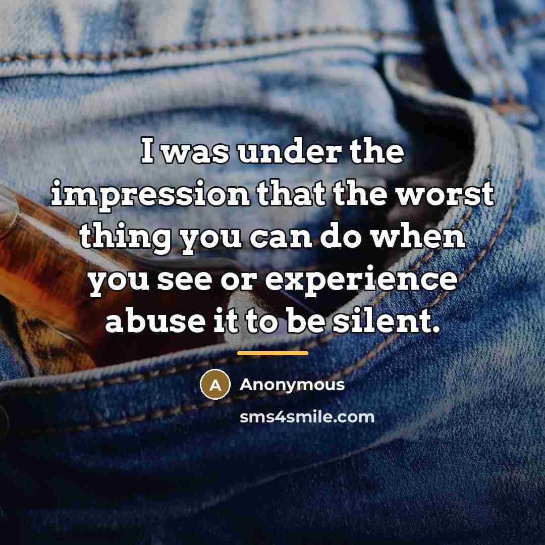 “I was under the impression that the worst thing you…” quote by Anonymous