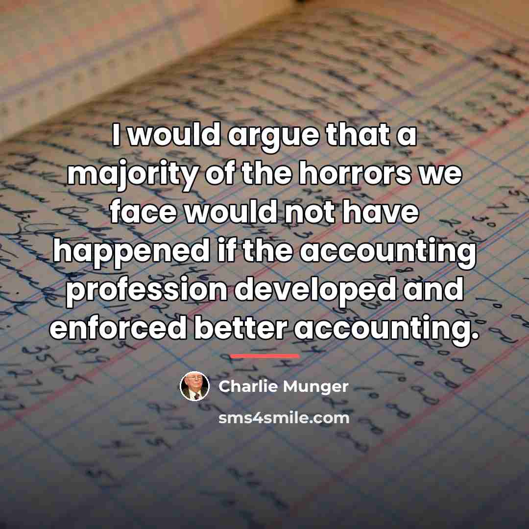 “I would argue that a majority of the horrors we…” quote by Charlie Munger