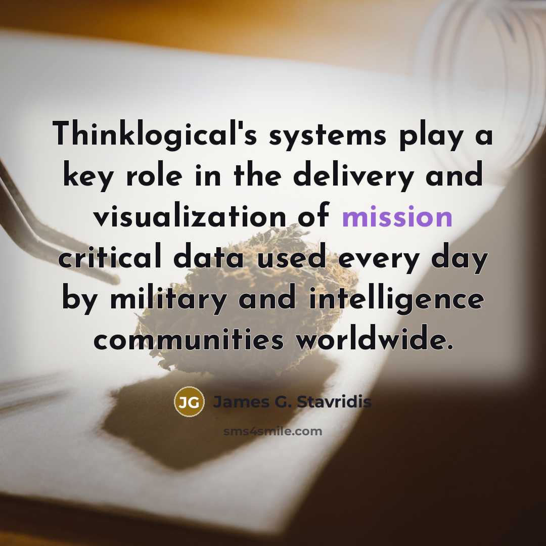 “Thinklogical's systems play a key role in the delivery and…” quote by James G. Stavridis