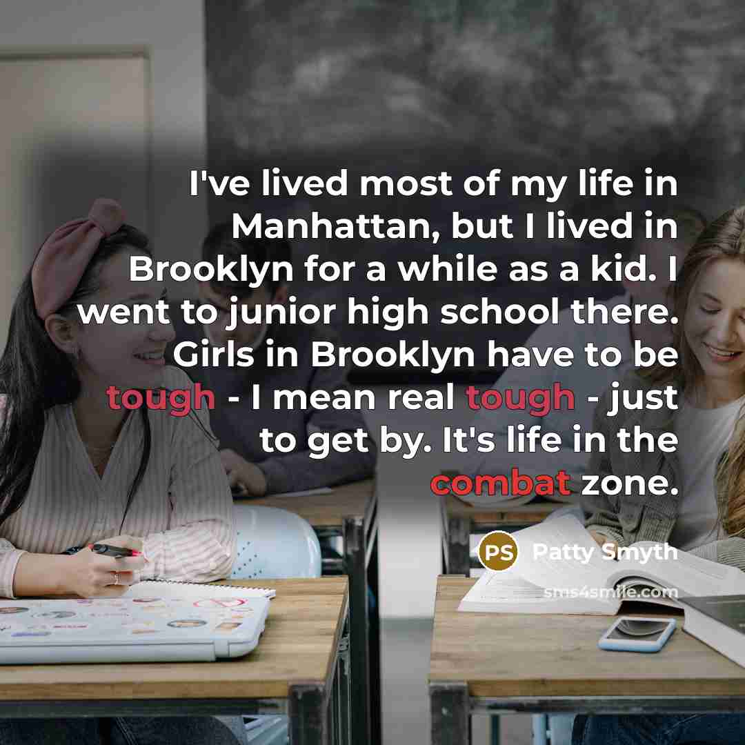 “I've lived most of my life in Manhattan, but I…” quote by Patty Smyth