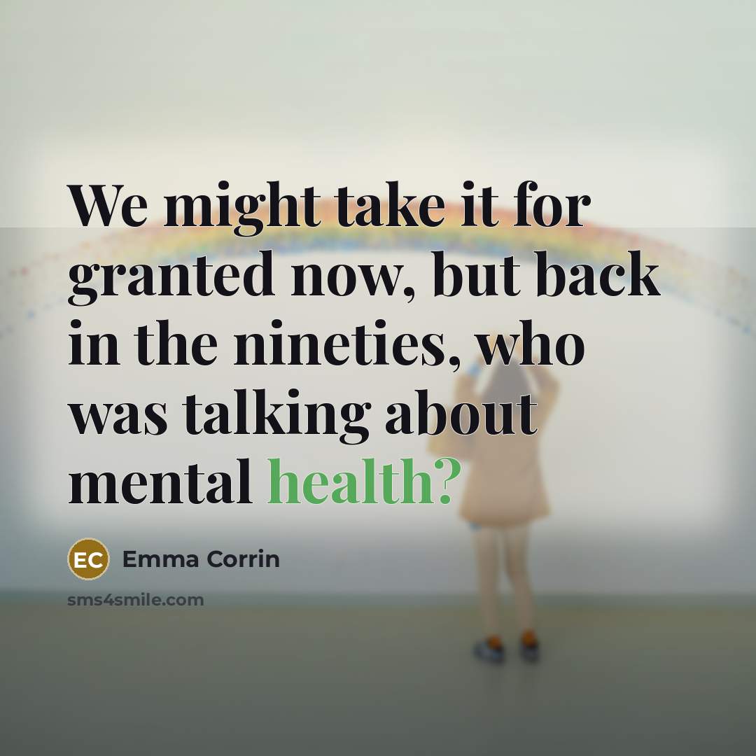 “We might take it for granted now, but back in…” quote by Emma Corrin