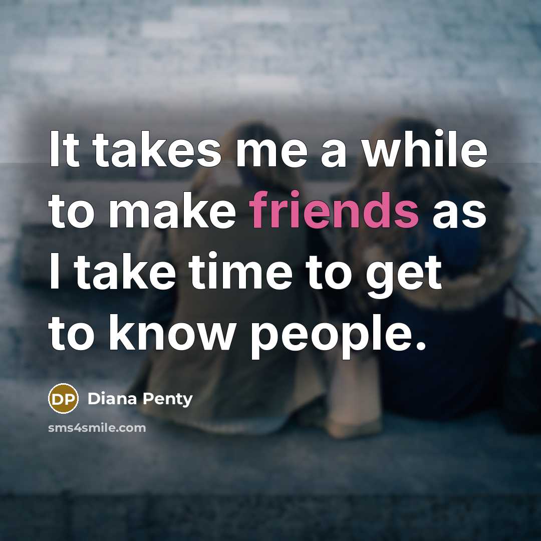 “It takes me a while to make friends as I…” quote by Diana Penty
