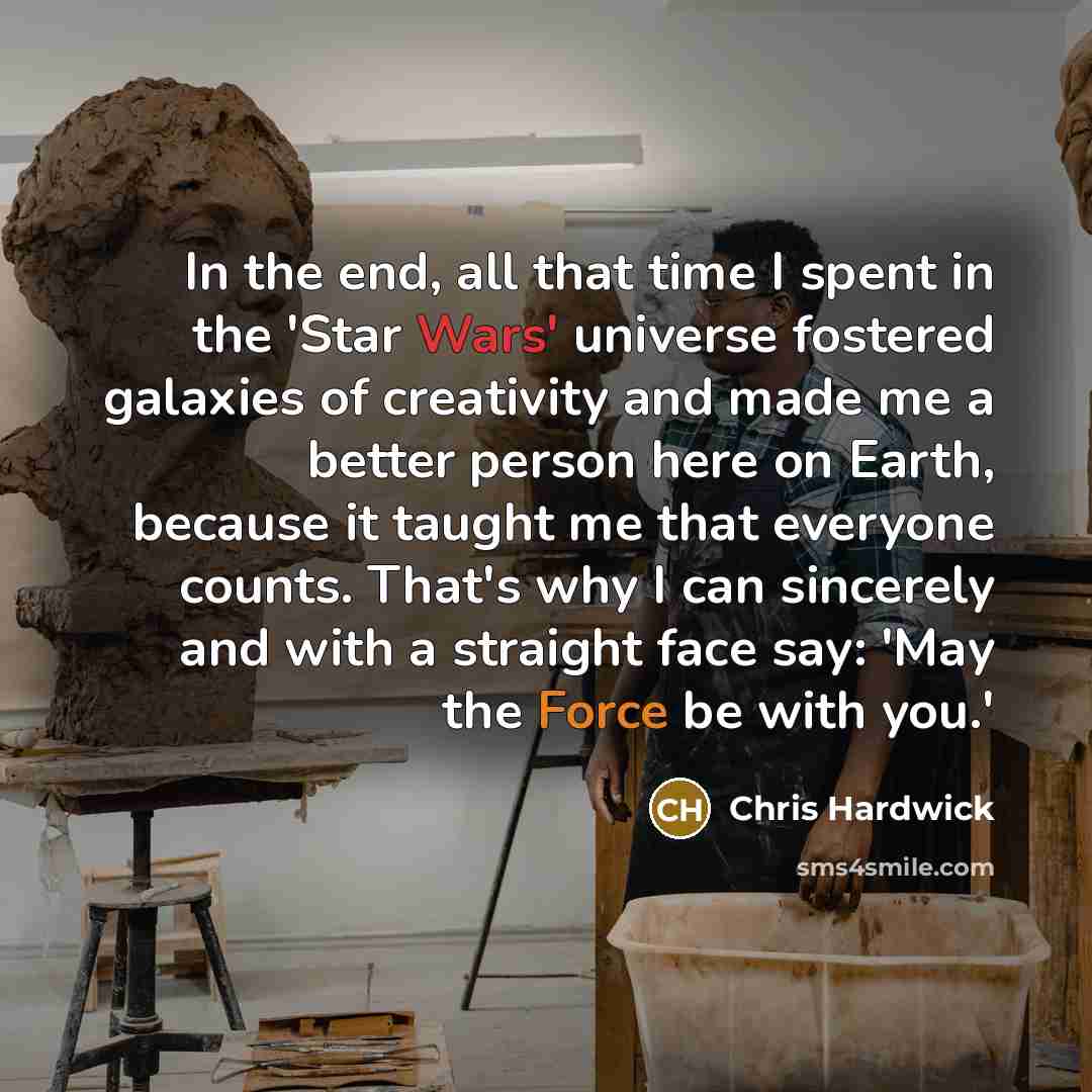 “In the end, all that time I spent in the…” quote by Chris Hardwick