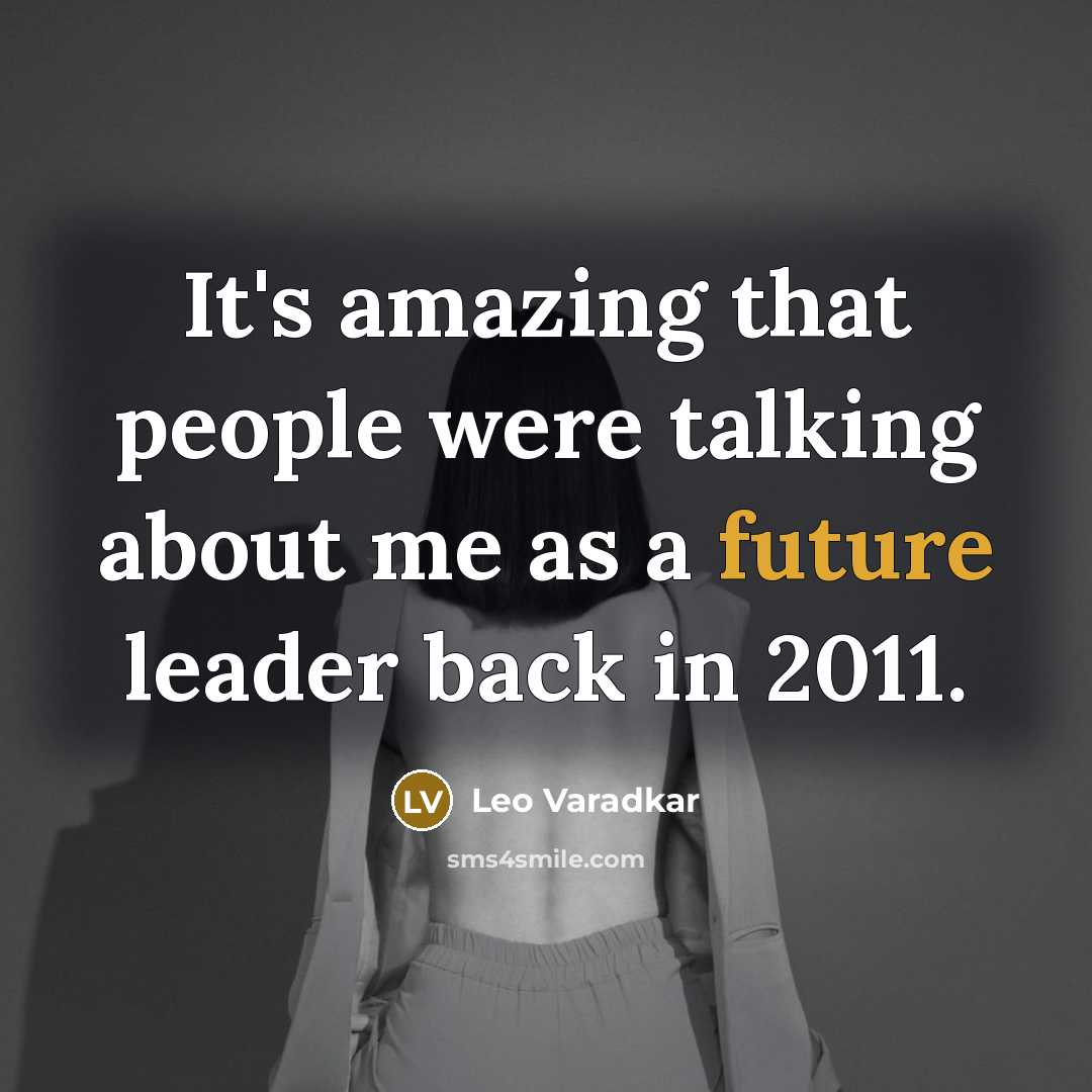 “It's amazing that people were talking about me as a…” quote by Leo Varadkar