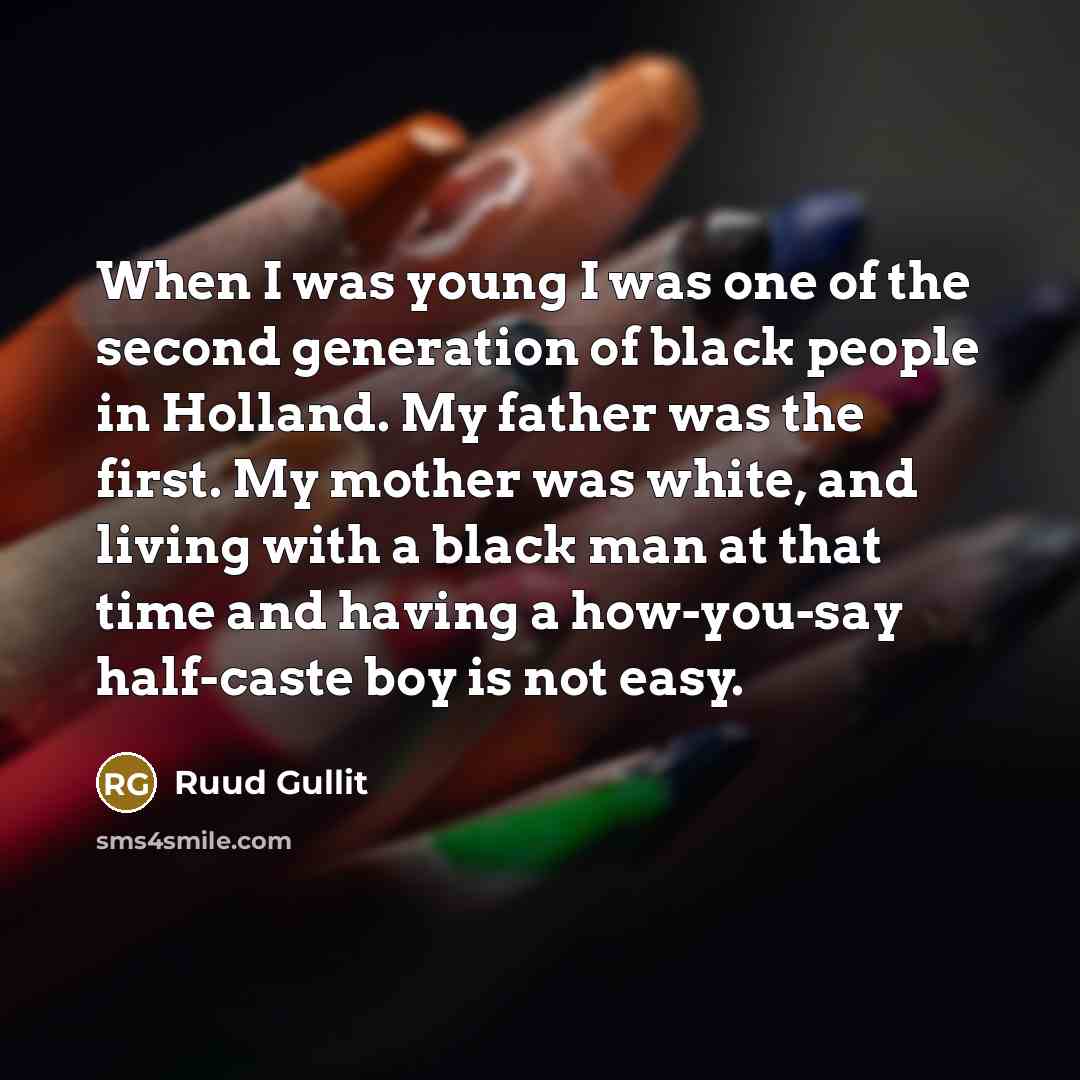 “When I was young I was one of the second…” quote by Ruud Gullit