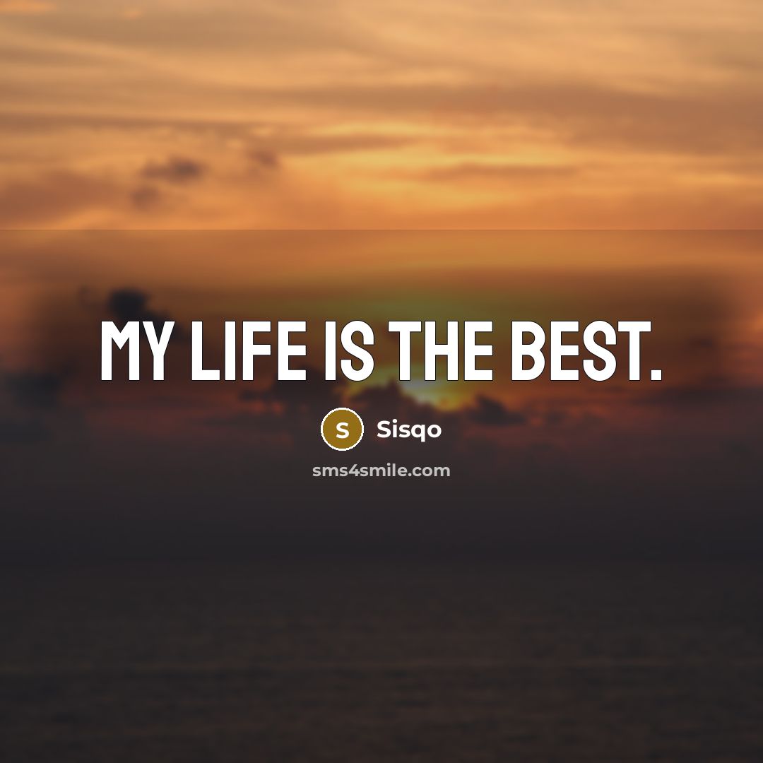 “My life is the best.…” quote by Sisqo