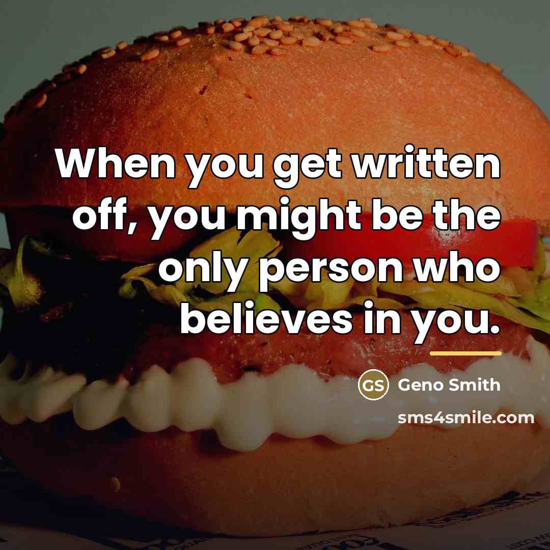 “When you get written off, you might be the only…” quote by Geno Smith