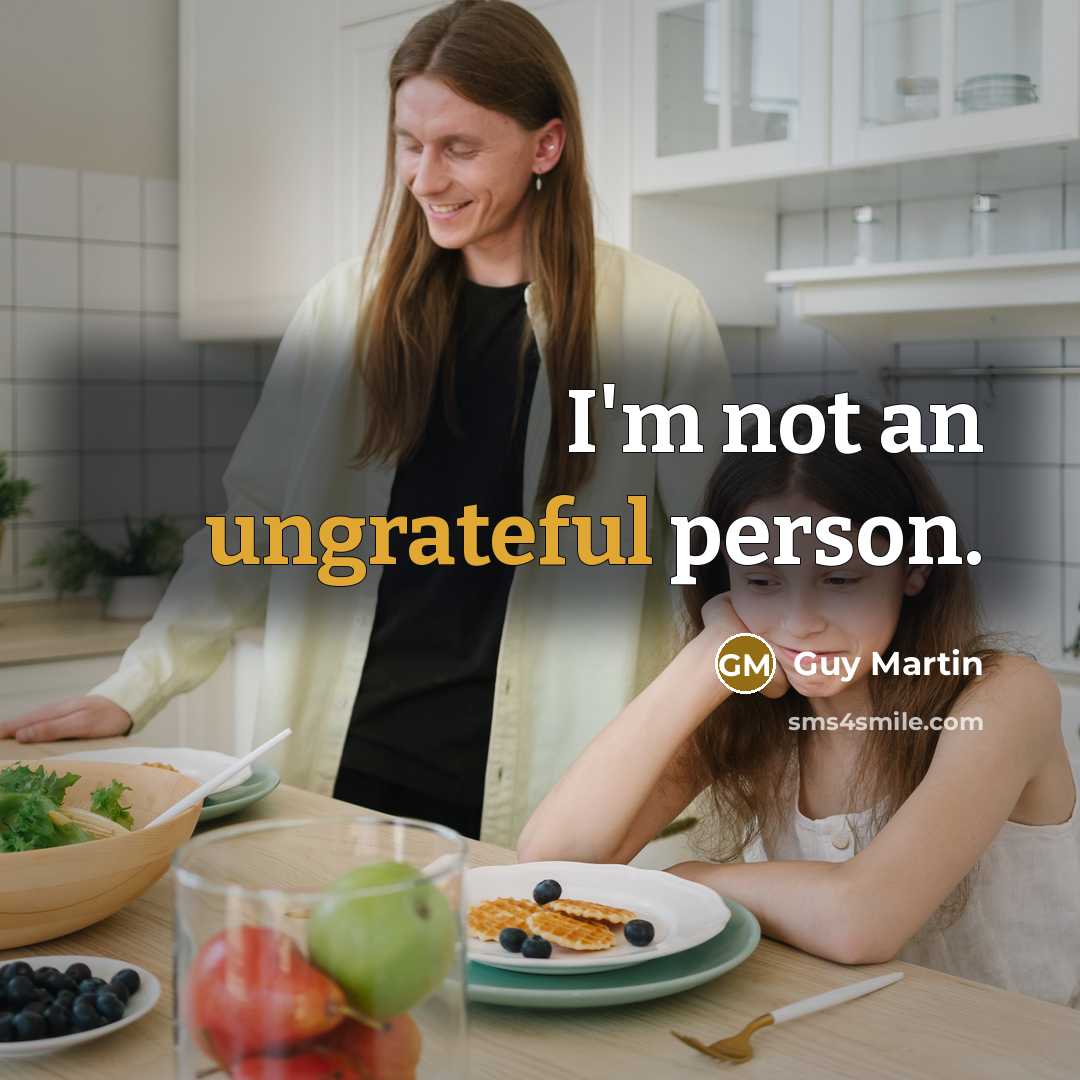 “I'm not an ungrateful person.…” quote by Guy Martin