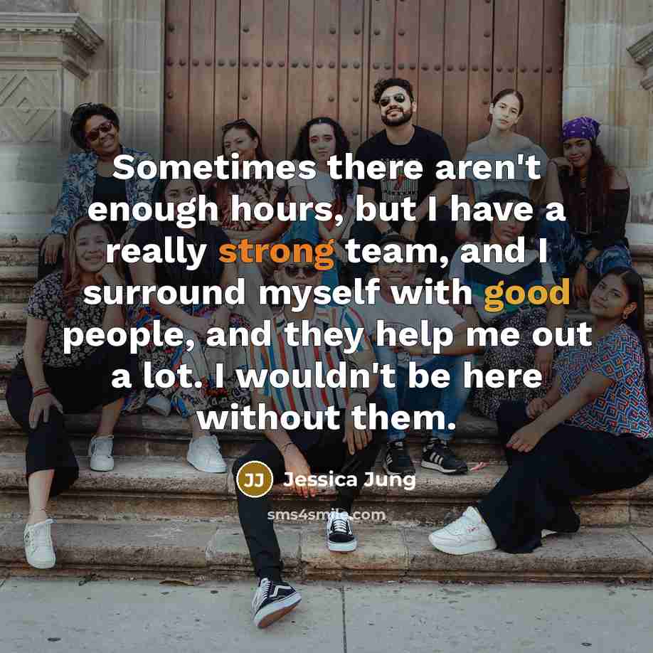 “Sometimes there aren't enough hours, but I have a really…” quote by Jessica Jung